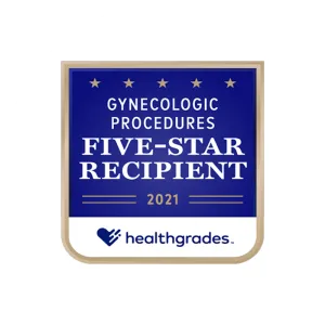 AdventHealth is a 5-star recipient in Gynocologic Procedures by Healthgrades