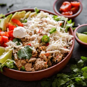 Turkey Taco Bowls