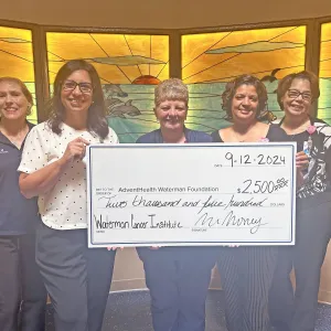 AdventHealth Waterman Foundation presents grant to AdventHealth Cancer Institute Waterman