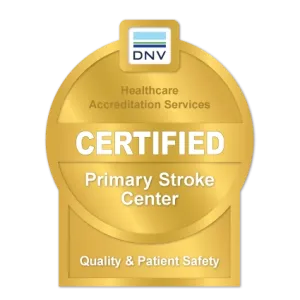 DNV Certified Primary Stroke Center logo