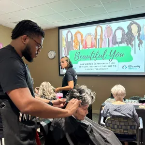 eBeauty Event AdventHealth Waterman wig boutique