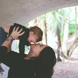 Tory and her baby Kynsley