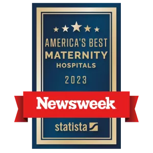 AdventHealth Tampa is recognized as one of Newsweek's Best Maternity Hospitals for 2023.