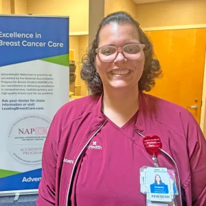 Yordanka Nardoni, AdventHealth Waterman respiratory therapist educator.