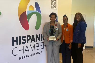 We’re honored to have been named 2024 Supplier Diversity Corporation of the Year by the Hispanic Chamber of Metro Orlando (HCMO).