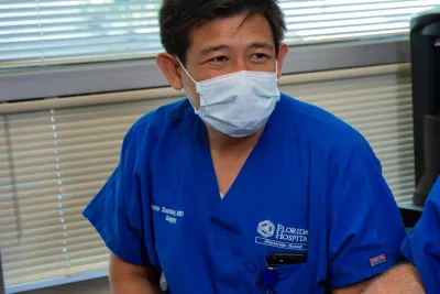 Dr. Sucandy in a team meeting