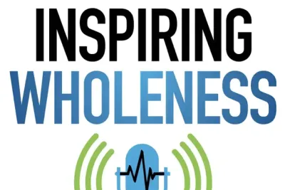 AdventHealth Inspiring Wholeness Logo with Microphone Icon