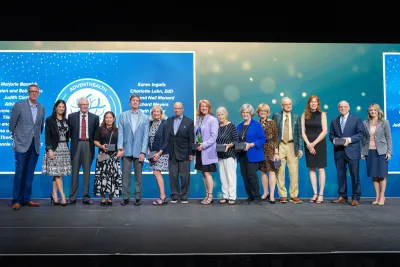 award winners at celebrating generosity