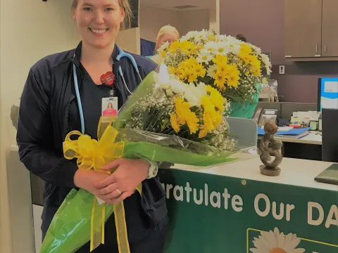 AdventHealth Waterman DAISY award winner Chrissy Stephens