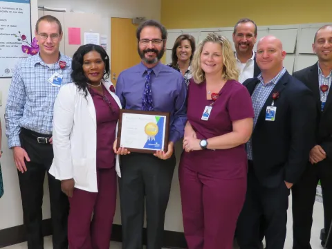 Neurologist Dr. Jose Garcia-Guerra was recognized as the physician of the quarter for AdventHealth Palm Coast.
