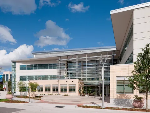 Exterior photo of the AdventHealth Research Institute