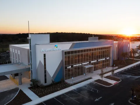 Drone photo of the Clermont Health Park