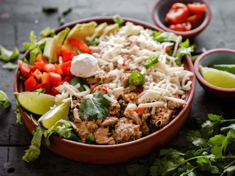 Turkey Taco Bowls