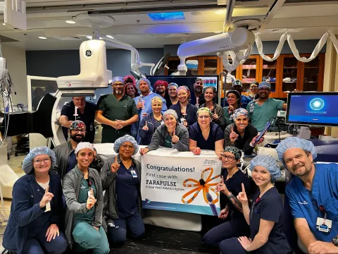 Pulse Field Ablation group photo March 14, 2024