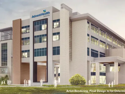 Artist Rendering of AdventHealth Asheville