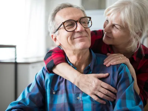 A couple discusses memory loss.