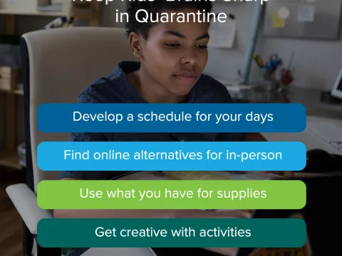 Tips for Keeping Brains Sharp when Quarantined
