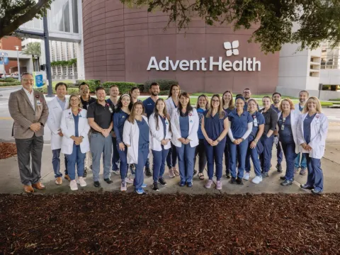 AdventHealth Orlando Emergency Department team members