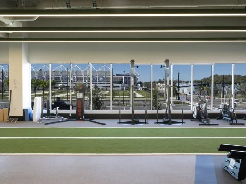 Training Center - View from upstairs