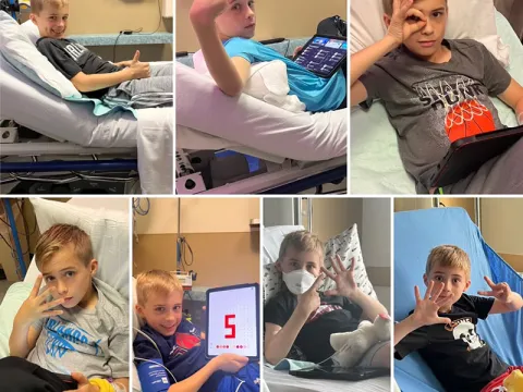 Anderson Ata Type 1 diabetes Tzield infusion days collage