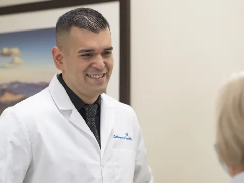 Diego DeHaro with Patient