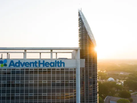 AdventHealth Orlando building exterior