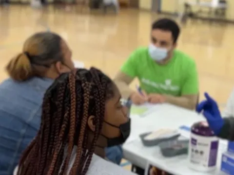 In addition to the wide variety of free medical services provided, attendees also received referrals for other services.