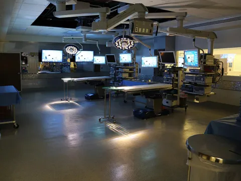 Nicholson Center Operating Room.