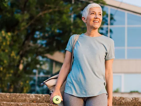 Healthy Woman Walking