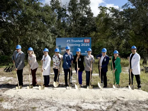 AdventHealth inicia construcción de sala de emergencias en Poinciana en el condado de Osceola