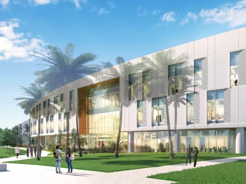 Rendering of the UCF's College of Nursing to fuel future of whole-person care