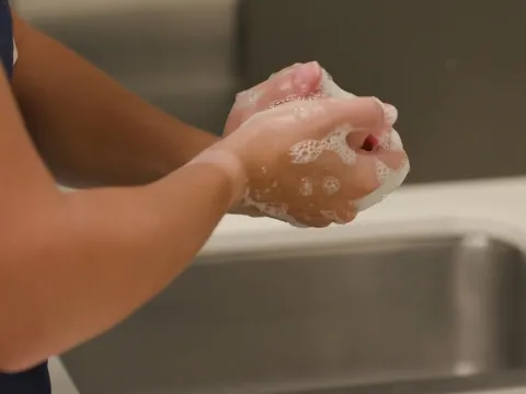Hand Hygiene Using Soap and Water