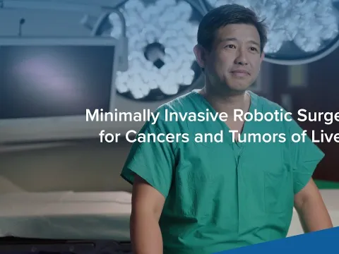 Minimally Invasive Robotic Surgery for Cancers and Tumors of Liver