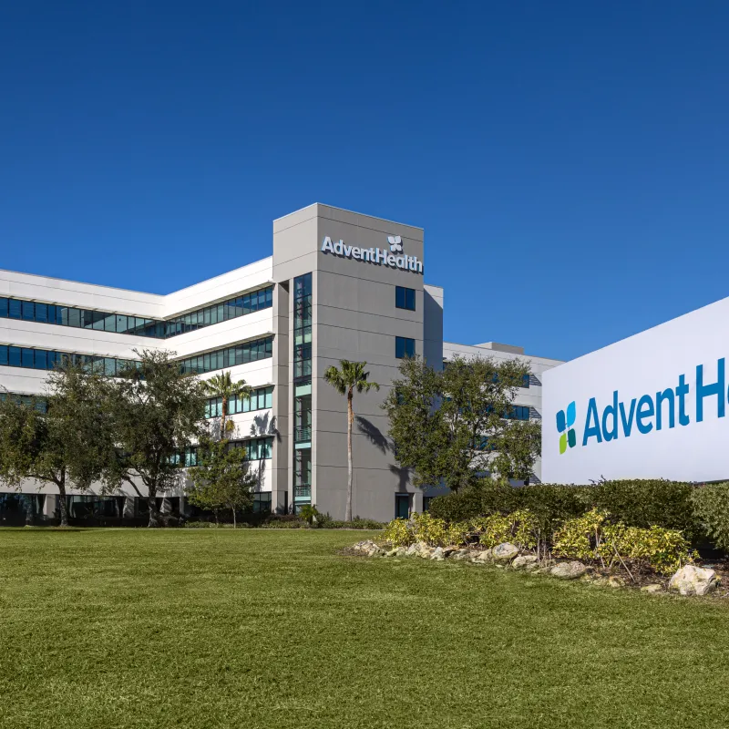 Exterior shot of Heart of Florida building