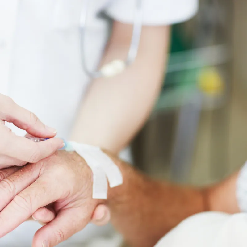 The compassionate care of one AdventHealth Gordon nurse cares for a patient.