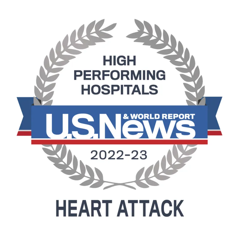 U.S. News Heart Attack Award for 2022-2023