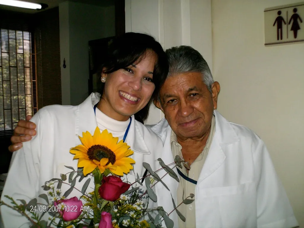 Thais Ordaz's father, Dr. Ordaz.