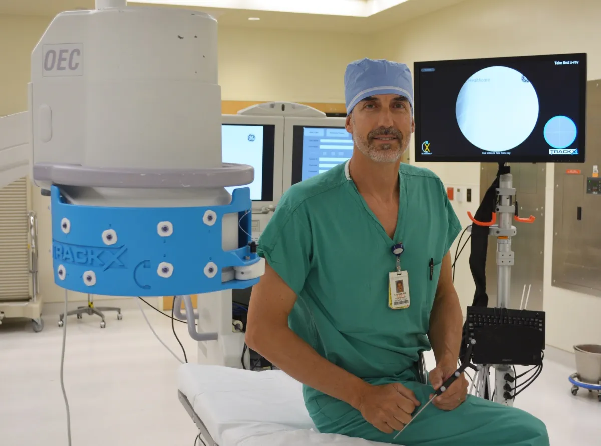 Dr. Stephan Lavoie and TrackX Technology