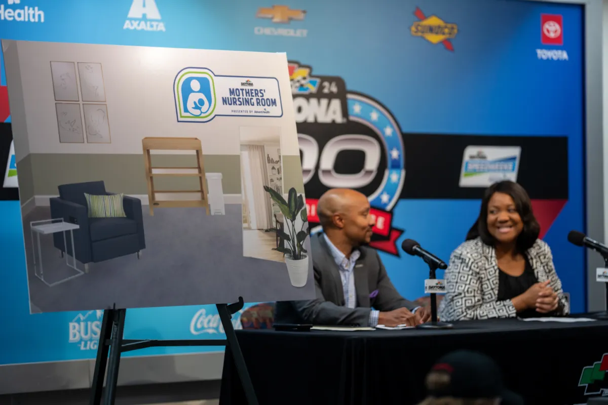 AdventHealth Mothers' Nursing Rooms at Daytona International Speedway