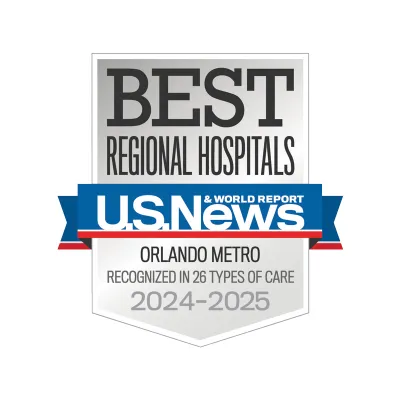 AdventHealth Orlando is recognized by U.S. News & World Report as one of America’s best regional hospitals.
