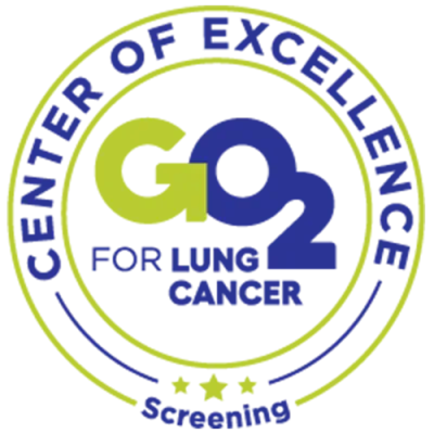 Lung Cancer Screening Center of Excellence logo.